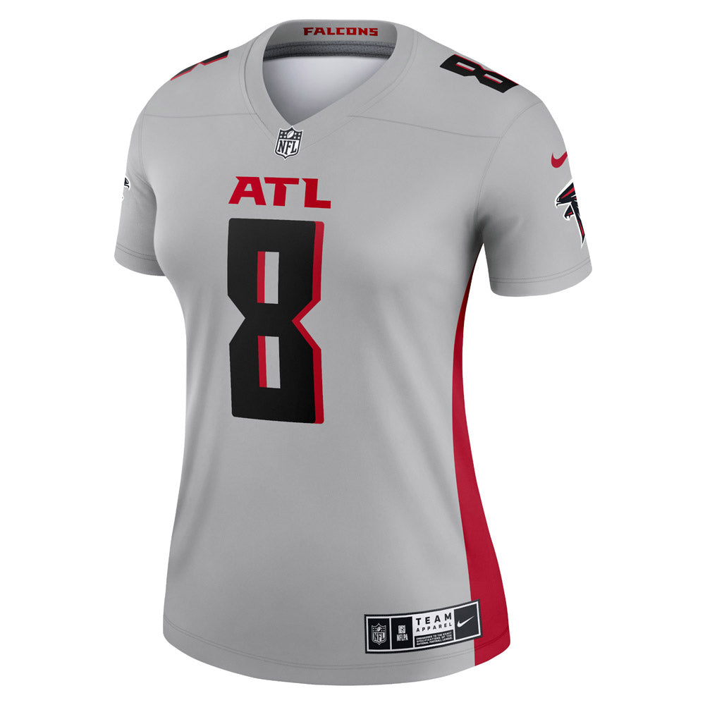 Women's Atlanta Falcons Kyle Pitts Inverted Legend Jersey Gray